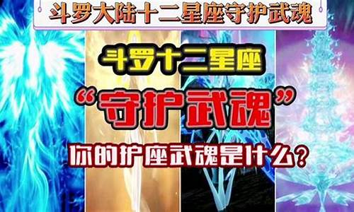 十二星座斗罗大陆武魂_12星座斗罗大陆武魂